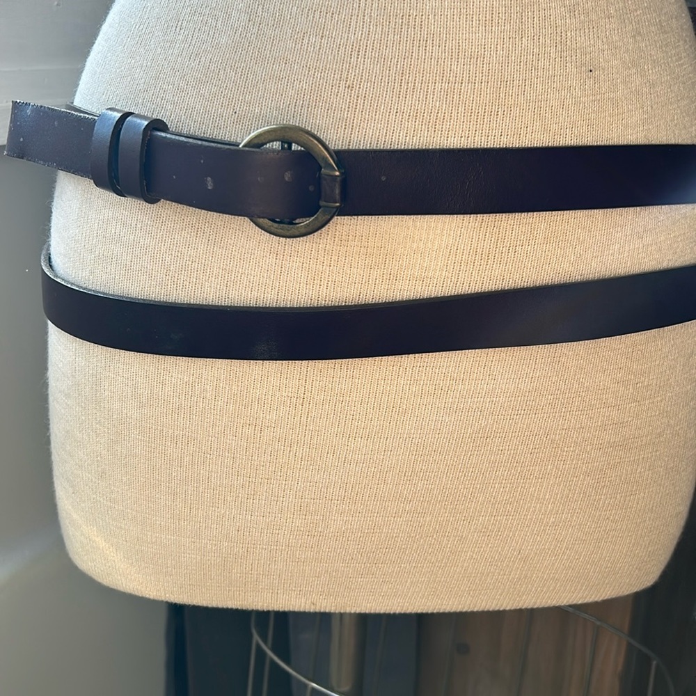 Vintage Leather Abercrombie Belt
